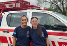 Bomberos de la región partieron a Chubut para colaborar en el combate de incendios forestales