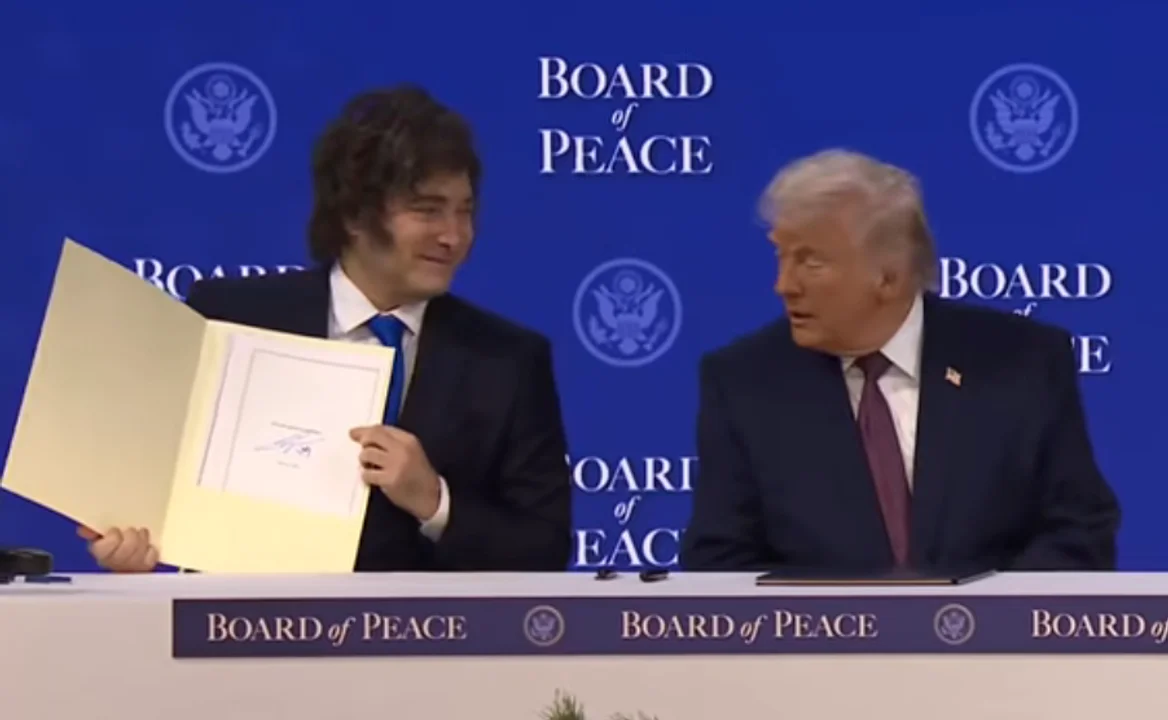 Milei firmó la integración del Consejo de Paz creado por Trump