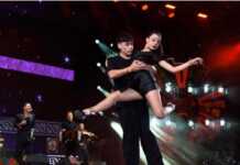 Valentina y Joaquín, joven pareja de baile carlospacense, deslumbró en la quinta luna de Cosquín