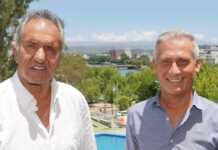 Avilés recibió a Scioli en la Muni: ¿de qué hablaron?