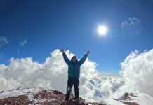 El silencio de la altura: Ezequiel es cordobés, estudió en Carlos Paz y es la primera persona sorda en lograr la cumbre del Cerro Mercedario