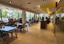 Reabrió la confitería de la Terminal de Ómnibus y continúan las obras