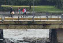 Galería: Puentes a tope, ríos con torrentes impactantes y un lago que se llena