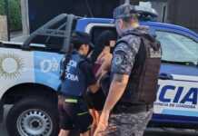 Asaltó un comercio con un revólver y fue detenida en un barrio de Carlos Paz