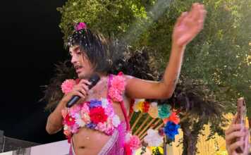 Pablito Castillo se adelantó al carnaval e hizo bailar a una multitud en la peatonal