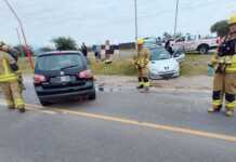 Choque en Ruta 28: una mujer resultó herida tras un accidente en Tanti