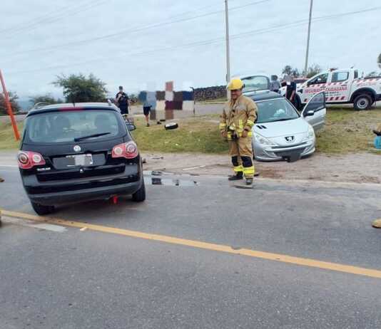 Choque en Ruta 28: una mujer resultó herida tras un accidente en Tanti