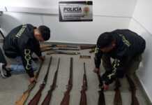 Descubren un ársenal, un criadero ilegal de perros y secuestran drogas en diversos operativos en Córdoba