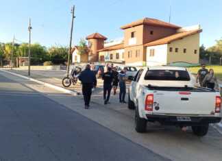 Operativo contra picadas ilegales en Valle Hermoso: Labraron actas y controlaron decenas de vehículos