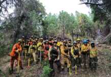 Regresaron a Córdoba los bomberos que colaboraron con los incendios en la Patagonia