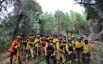 Regresaron a Córdoba los bomberos que colaboraron con los incendios en la Patagonia