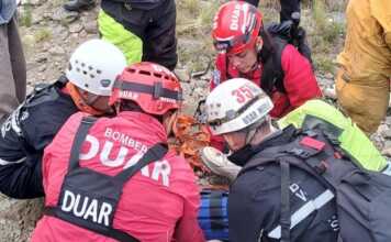 Se accidentó en cuatriciclo cuando subía al Cerro Áspero: Rescate de alta complejidad en Pueblo Escondido: