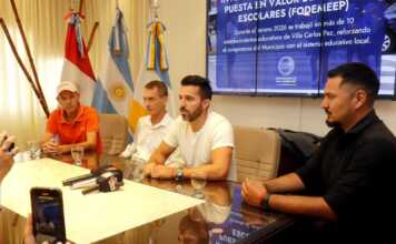 Ciclo lectivo 2026: presentaron el programa “Escuelas Seguras” en Villa Carlos Paz