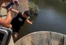 Del reto viral a la imprudencia: la postal extrema en el dique San Roque que encendió la polémica