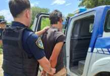 Sorpresa y terror en Estancia Vieja: lo encontraron en el patio y amenazó con incendiar la vivienda