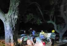 Madrugada trágica: Dos muertos y cinco heridos en un choque en Córdoba