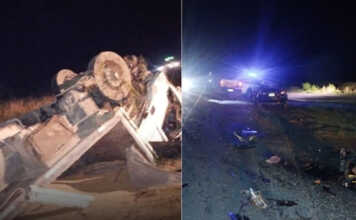 Tragedia en ruta 13: Un hombre murió tras un violento choque entre su auto y un camión