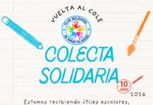 Colecta “Vuelta al Cole 2026”: El Club Solidario ´De mano en mano´ celebra 10 años ayudando a los niños de Carlos Paz