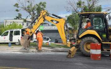 Acueducto: culminaron los trabajos en la Cárcano y comienza a regularizarse el servicio de agua