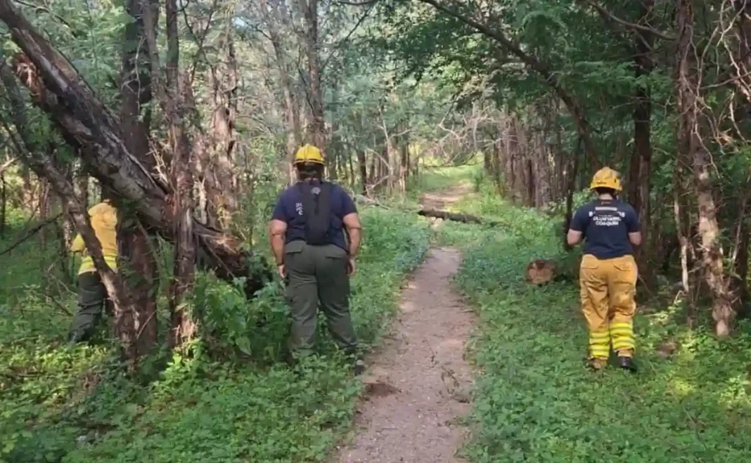 Intenso operativo en Cosquín por la desaparición de una nena de 2 años