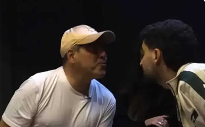 Iudica escupe a un Youtuber