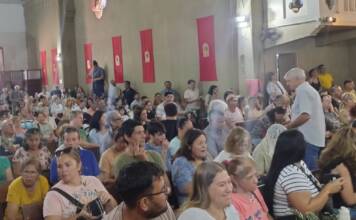 Carlos Paz celebró en todas las parroquias el Domingo de Ramos