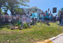 Con un emotivo acto, Carlos Paz conmemoró los 50 años del golpe