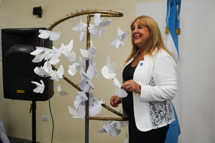 de blanco por la paz