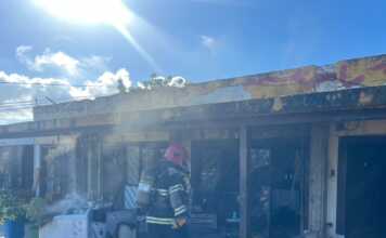 Bomberos controlaron un incendio en barrio Santa Rita: por fortuna, no hubo heridos