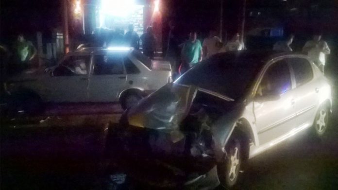 accidente calle los gigantes