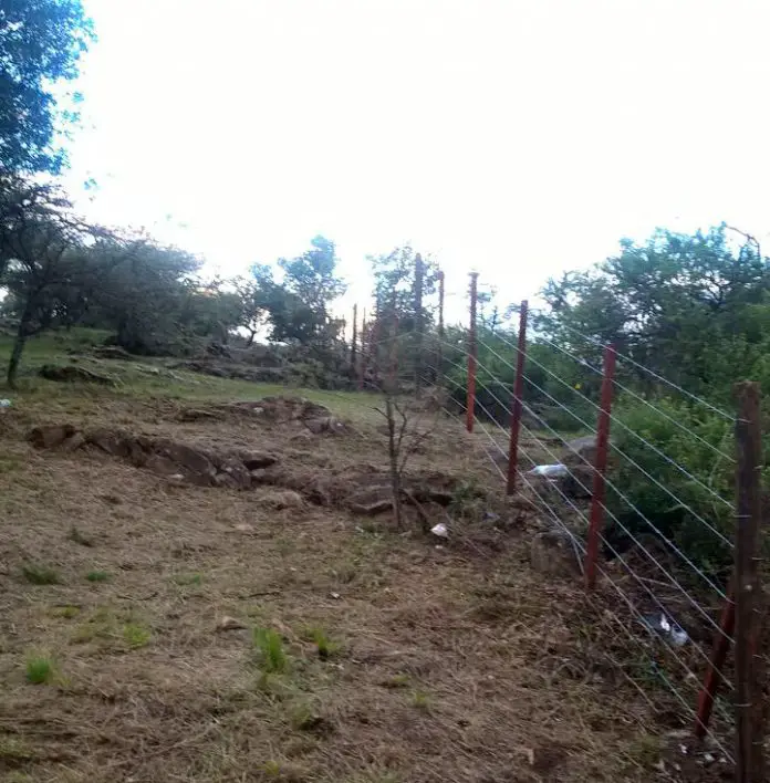 El Alambrado con que se toparon en la recorrida