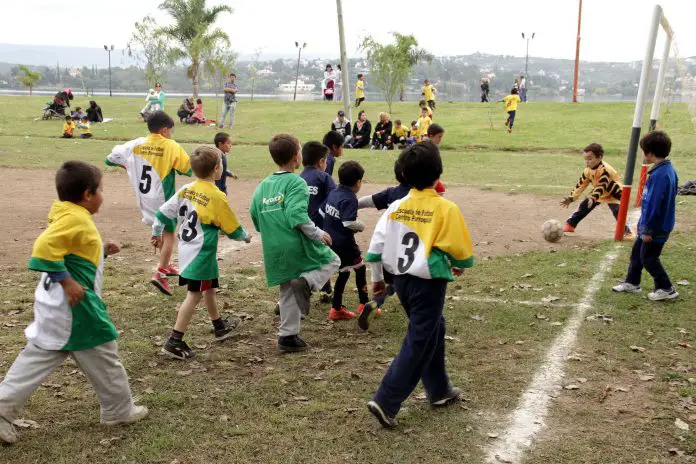 Fútbol infantil convocó a todas las escuelas municipales