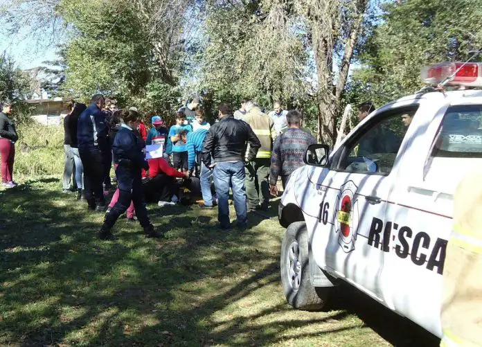 El rescate duró varias horas.