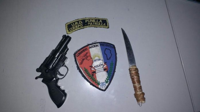 Los elementos secuestrados