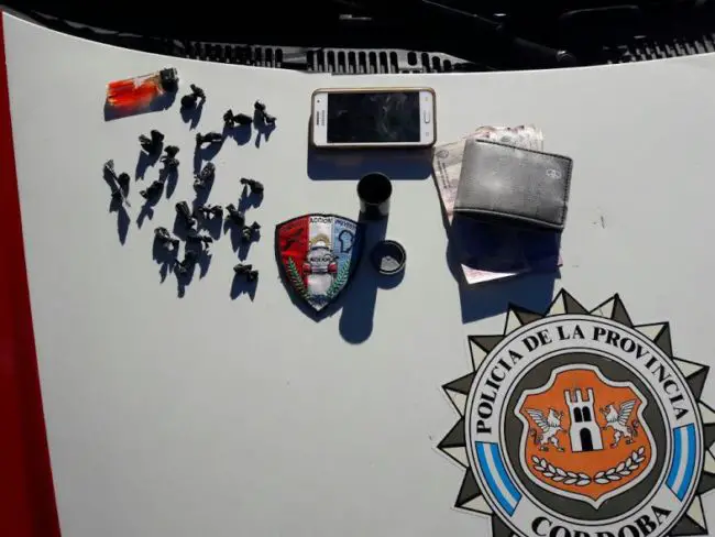 Los elementos secuestrados