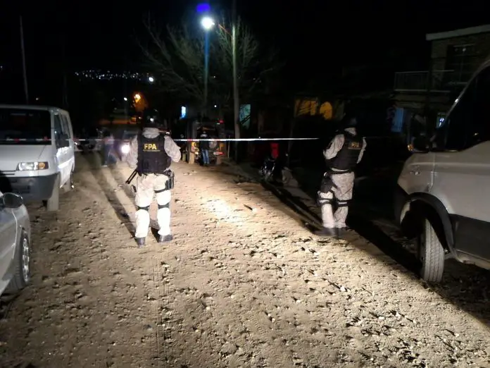 El operativo se realizó por la noche