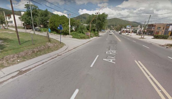 El lugar del accidente