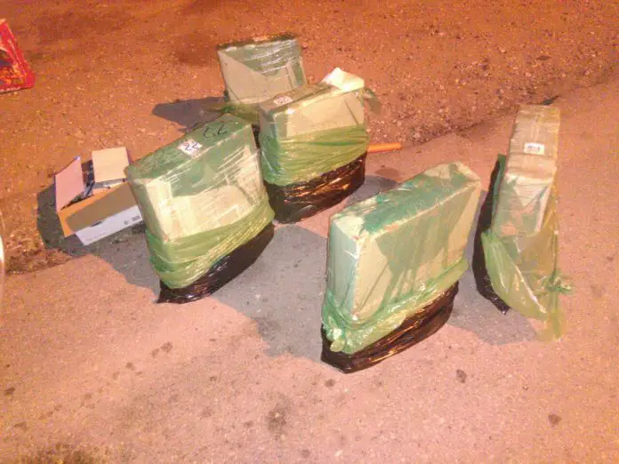 La droga incautada