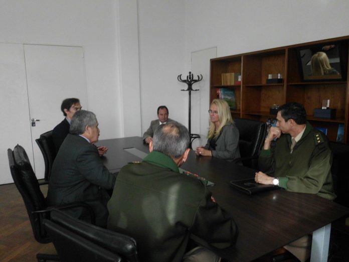 El convenio se firmó con el ejército