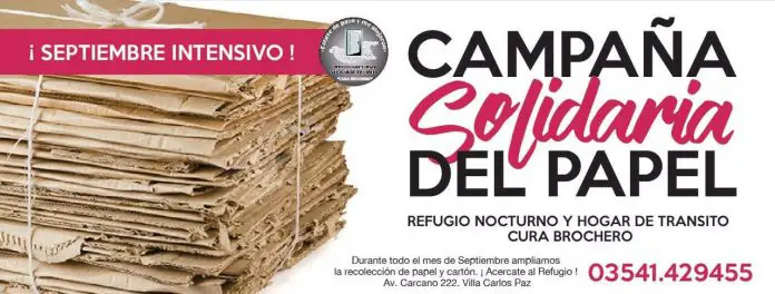 El refugio continúa con su campaña intensiva de recolección
