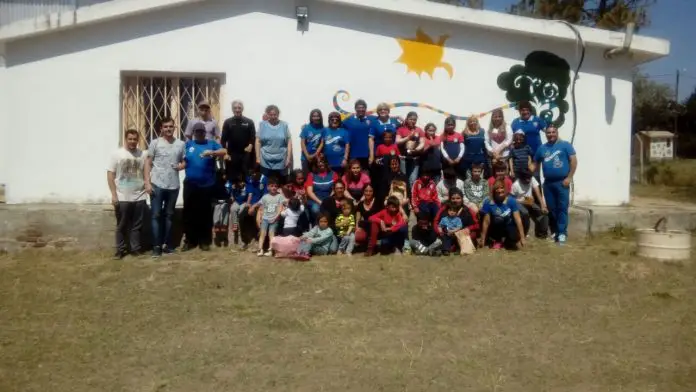 La escuela Juan José Paso con la visita de los integrantes del Merendero