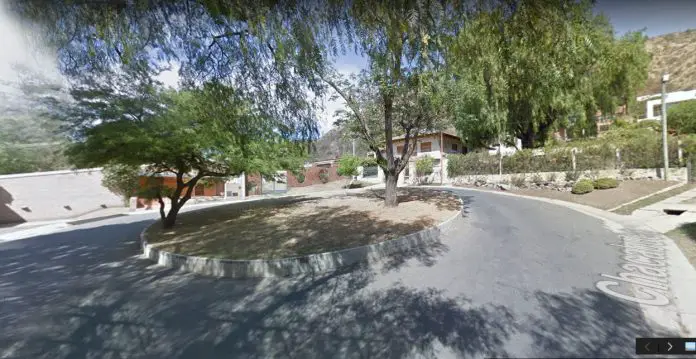 El lugar donde se realizó el robo