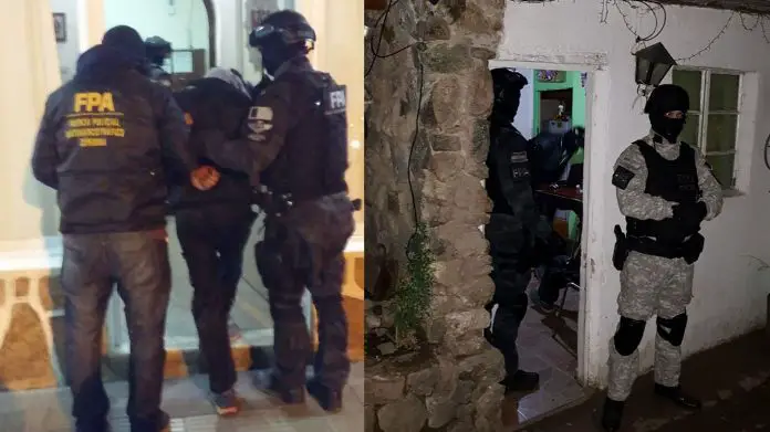 Se desarticuló un punto de venta en La Falda