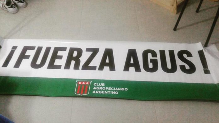 Desde el club llegaron mensajes de apoyo