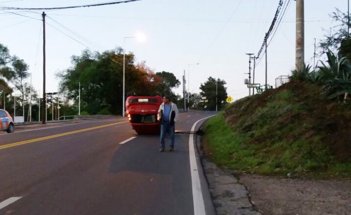 Así quedó el auto
