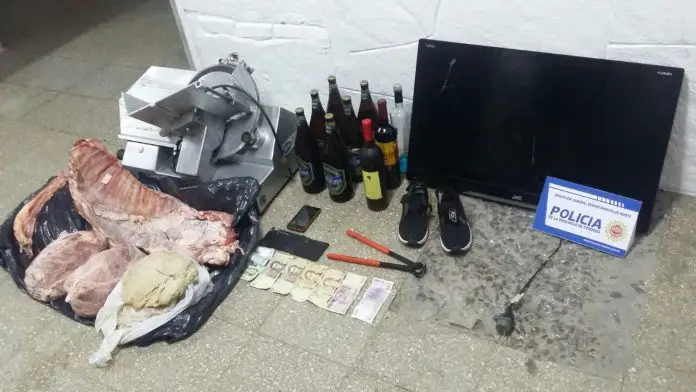 Los elementos robados