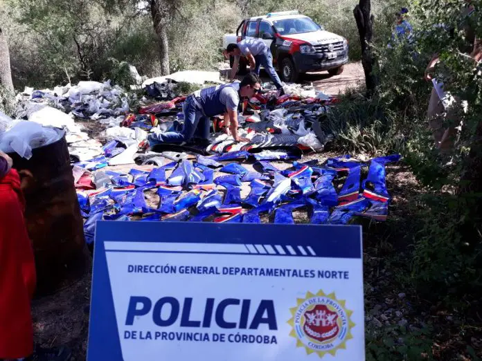 Las partes encontradas.