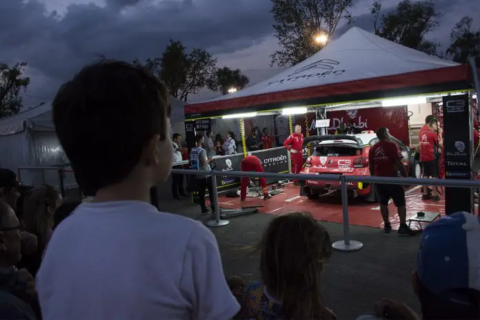Parque de Servicios Rally Mundial 1