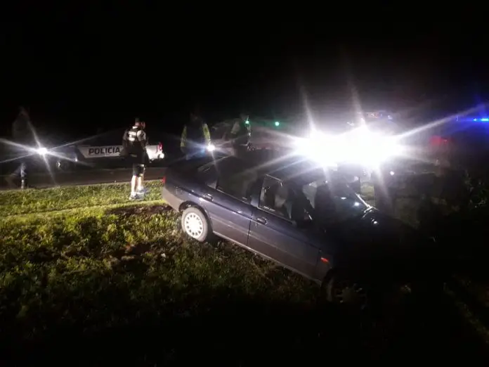 accidente en ruta 14