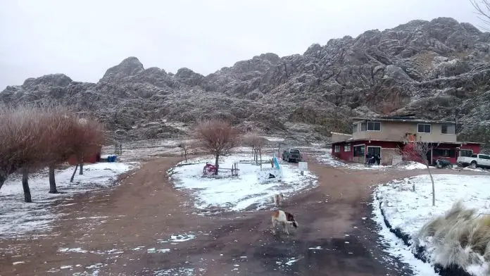 Nieve en Los Gigantes